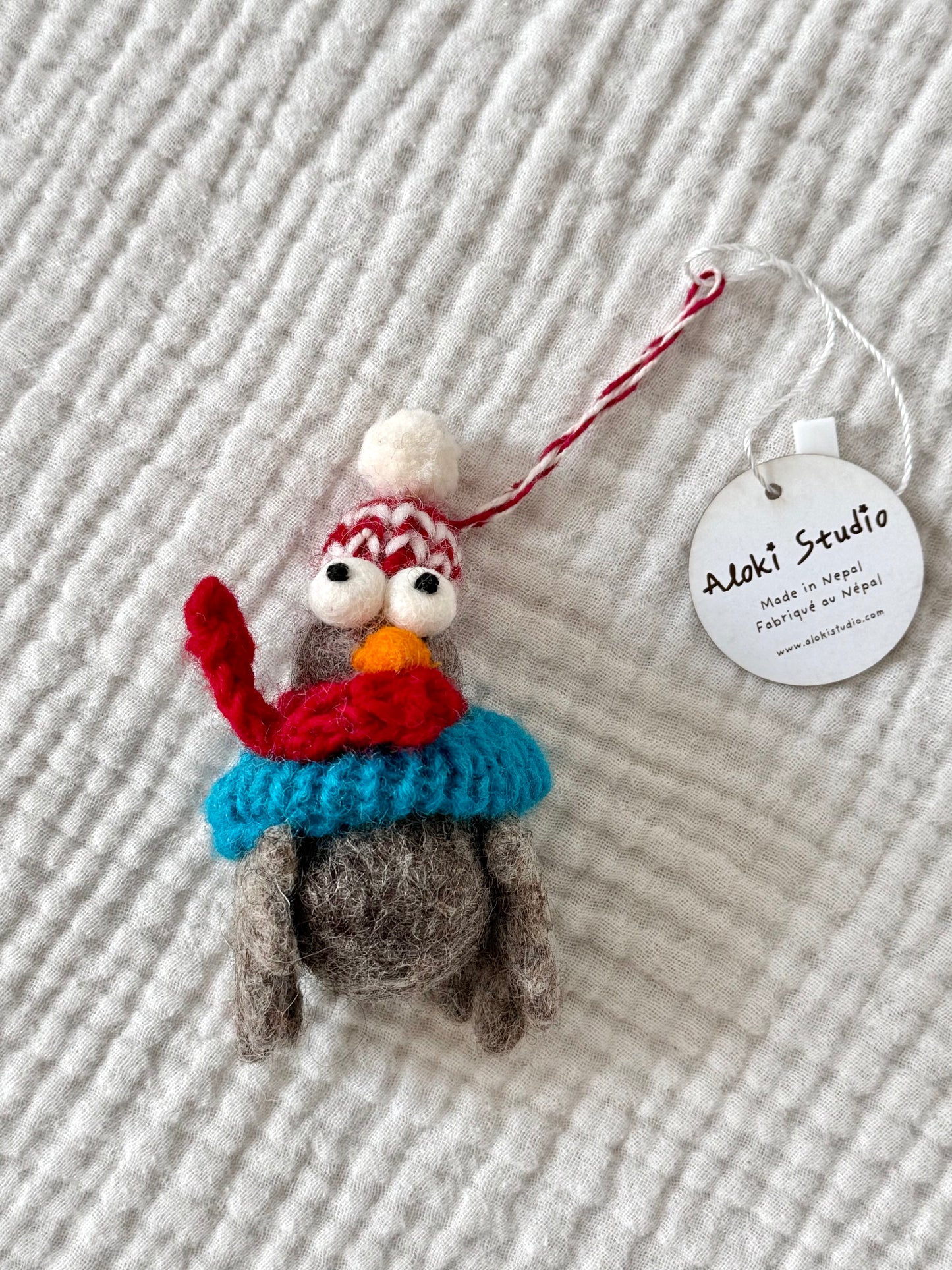 Crazy Chicken Ornament